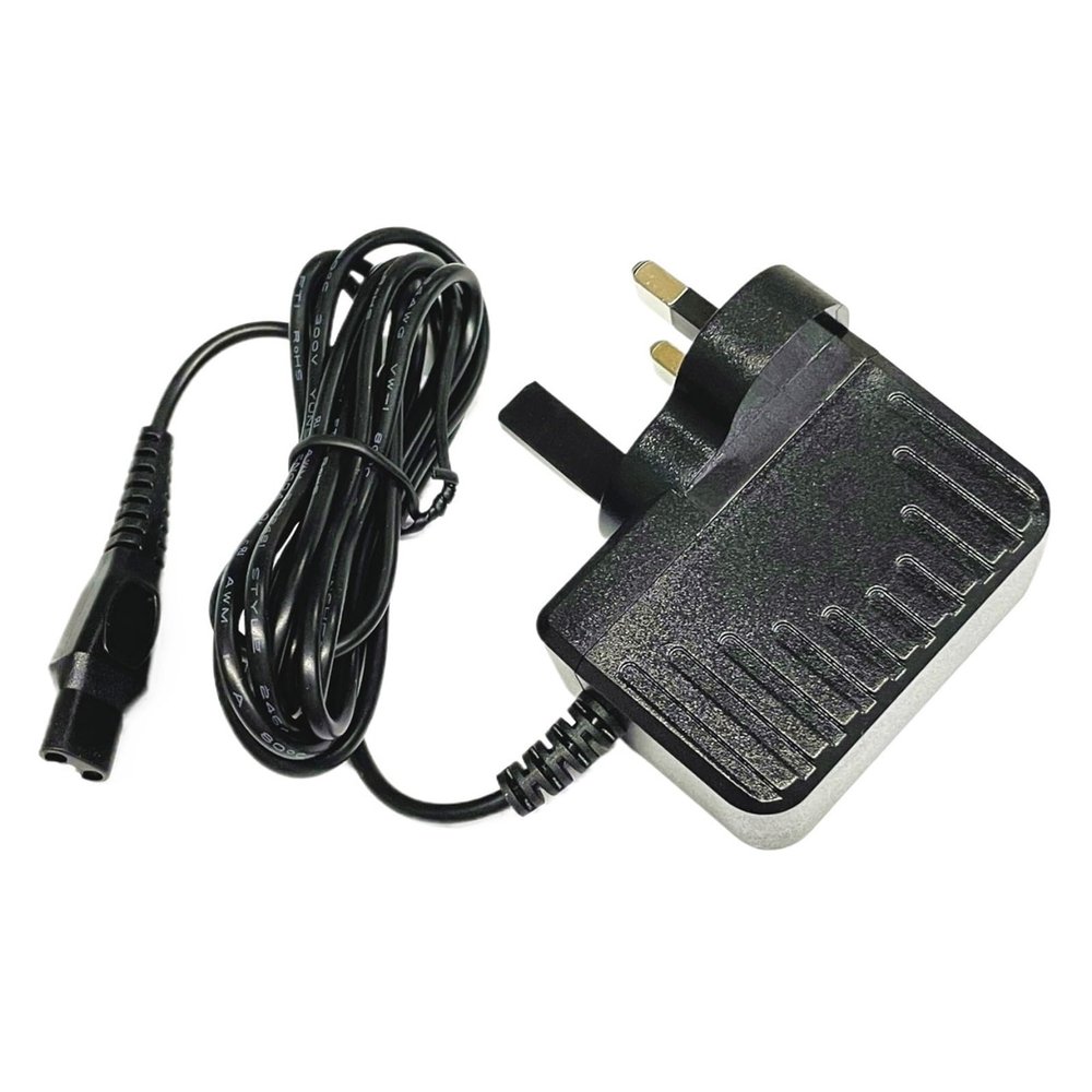 15V 0.5A UK Shaver Charger, Compatible For Philips, HQ8505 3000, 5000, 7000, 9000 Beard Trimmer S3233/52, S3333/54, S1332/41, BT5502