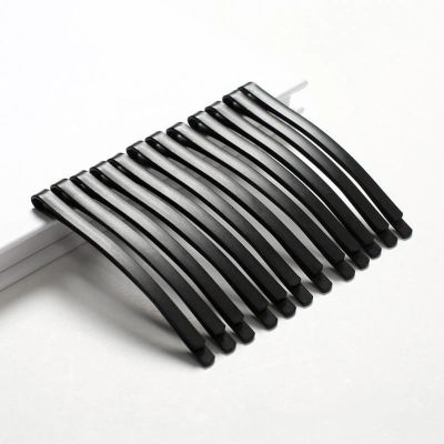 12 pack, black hair clip for hairstyle design, fixed hairstyle, comfortable and painless, unisex, suitable for all hair types as styling accessories