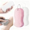 Magic Exfoliating Bath Sponge, 2026 New Magic Exfoliating Body Scrubber for All Skin Types, 3D Super Soft Exfoliating Bath Sponge for Friendly Reusable, Adults Men and Women (Pink & White) view 1