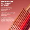 MORPHE Soulmatte Lip Duo - Lip Liner (0.007 oz) & Matte Lipstick (0.13 fl oz) with Vitamin E & Nourishing Oils for Bold, Long-Wear Color & Definition - My Boo view 2