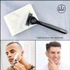Z5 Solo Razor for Men: Solid Metal Handle, 5-Blade Pivoting Head, Titanium Blades, Dual Hydration Strips with Aloe, Comfort Grip, Waterproof Case view 4