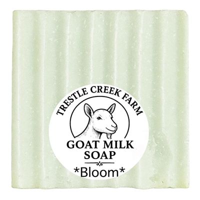 Bamboo *Goat Milk Soap* Trestle Creek Farm- EST 1995 [1 Bar] (*like Bloom perfume)