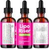 (2 Pack) LipoRiser Drops - Official LipoRiser Liquid Drops Supplement Advanced Support Formula, Reviews, 2 Bottles for 2 Months view 4