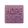 Home Made "Hope" Braille Soap, Lavender & Cedar Essential Oil Bar Soap, with Braille Labeling, for Person Use and Fun and Thoughtful Gifts for the Blind, Visually Impaired, and Sighted view 2