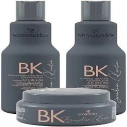 Brazilian Keratin BK Shampoo, Conditioner and Moisturizing Mask 3x 8.45 fl.oz