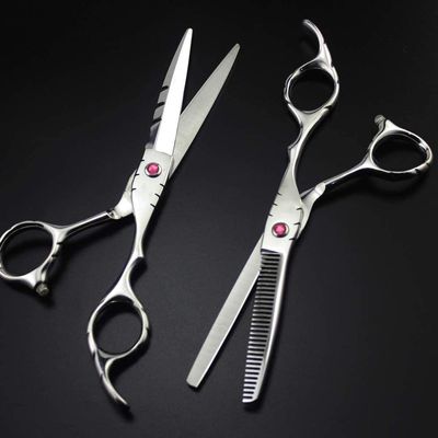 Hairdressing Sciss with Sharp Barbers Sciss Professional Hairdresser Scissor Set,Light Thinning Sciss for Hair Cutting Salon,flatcut5.5inch