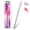 Beetles Pro Cuticle Pusher, Professional Stainless Steel Cuticle Remover Multi-Function Dual Ended with Pro Gel Base Coat 20ml Each, Hema-Free & Self-Leveling Long-Lasting to 28 Days view 2