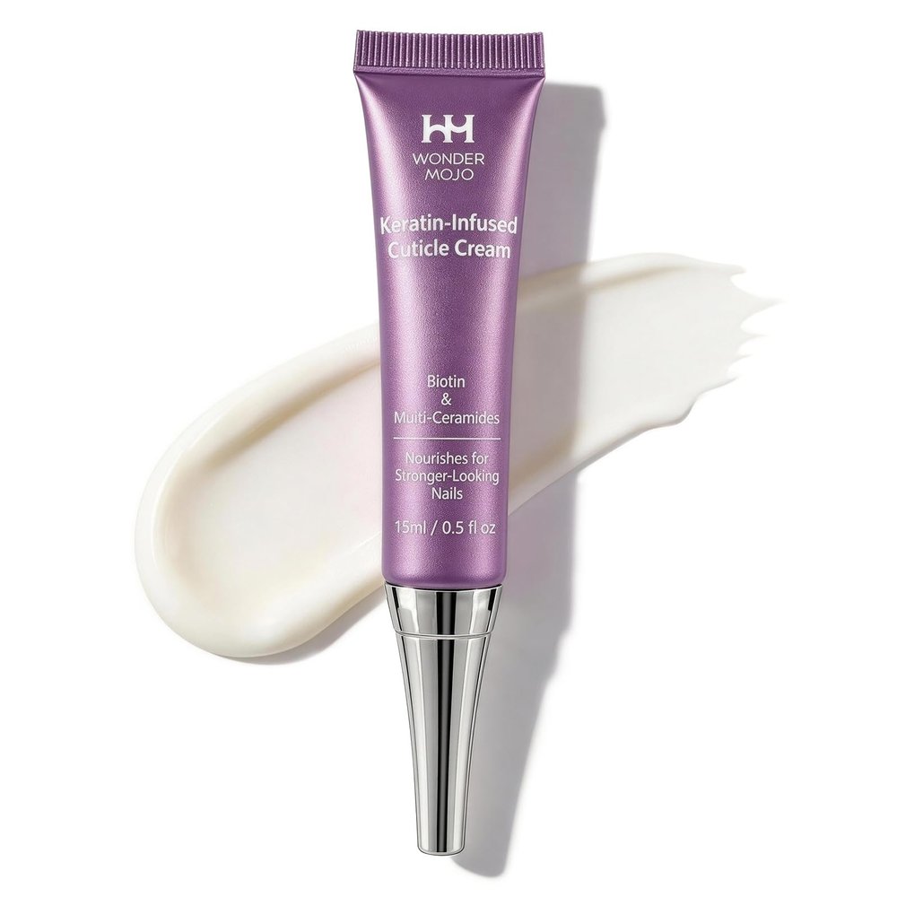 WM WONDER MOJO Nail & Cuticle Cream with Keratin Biotin Ceramides