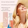 3PCS Sunscreen Spray Anti UV Protection Isolation Refreshing Non Sticky Sheer Setting Spray Spf 42 Sunscreen Oil Skin Care view 4