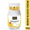 MAHANT Mango Glow Bleach Cream for Facial & Body Hair Lightening | Professional Salon-Style Appearance Enhancer | Helps Improve Skin Radiance & Even-Looking Tone | 1 kg view 2