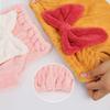 Asnearby New Super Absorbent Hair Towel Wrap for Wet Hair, Microfiber Bow Tie Hair Towel Wrap, Super Absorbent Hair Towel for Long Wet Plopping Towel Curly Hair Head Towels (2pcs*Yellow) view 2