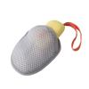 2pcs Soap Bags Exfoliating Soap Net Soap Mesh Bags for Shower Soap Holder Bubble Foam Net Soap Pocket for Women Men (Grey) view 3