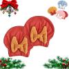 2026 New Super Absorbent Hair Towel Wrap for Wet Hair, Microfiber Quick-Drying Hair Turban with Soft Bow Tie, Frizz-Free Coral Fleece Thickened Hair Drying Caps for Women (D) view 1