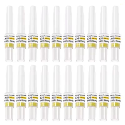 30Gx21mm Thin Dental Parts, Disposable Pimple Needles Acne Parts Accessory, Stainless Steel Tips for Blackhead Blemish Remover Tools,Pimple Popper Tools Parts, Pack of 20