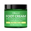 FOOT CREAM containing aloe vera and vitamin c for dry cracked heels - moisturizing corn and callus remover for feet - non-greasy Three botanical formulations 2.5oz (TEA TREE OIL) view 1