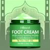 FOOT CREAM containing aloe vera and vitamin c for dry cracked heels - moisturizing corn and callus remover for feet - non-greasy Three botanical formulations 2.5oz (TEA TREE OIL) view 2