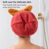 2026 New Super Absorbent Hair Towel Wrap for Wet Hair, Microfiber Quick-Drying Hair Turban with Soft Bow Tie, Frizz-Free Coral Fleece Thickened Hair Drying Caps for Women (C) view 3