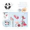 INTO YOU x M.Lan Panda The Color Mixer Set Limited Edition - 7 pieces Makeup Box Sets, Matte Lipstick + Canned Lip Mud + Blush & Highlight Duo + Cushion Foundation + Gift Bundle, M02 Set view 2