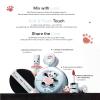INTO YOU x M.Lan Panda The Color Mixer Set Limited Edition - 7 pieces Makeup Box Sets, Matte Lipstick + Canned Lip Mud + Blush & Highlight Duo + Cushion Foundation + Gift Bundle, M02 Set view 4