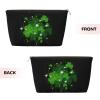 YSBYEIU St. Patrick's Day Clover Bag for Women Men Lightweight Cosmetic Travel Toiletry Bag With Zipper for Travel, Work, Gym view 2