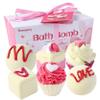 6Pcs Bath Bombs for Girls, 6 Styles Bath Bomb Set, Organic Natural Essential Oils, Bombs for Girls, Wife, Mom, Birthday, Christmas, Valentine's Day, Style2 view 1