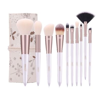 10 Makeup Brushes Set Full Set of Makeup Brushes Loose Powder Brush Eyeshadow Brush