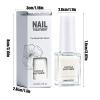 Nail Softener, 12ml Gentle Smoothing, Instant Softener for Damaged Nails, Strengthening Care for Men Women Boys Girls Youth Teens Son Daughter Family Home Salon Daily Nail Care view 2