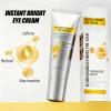 2026 Enhanced Formula Eye Lifting Cream With BrushRetinol&Caffeine & Niacinamide|Easy-To-Apply temporary eye tightener| Smooth Fine Lines (Yellow*1) view 2