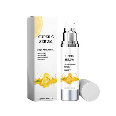 3PCS Vitamin C Essence Liquid Whitening Moisturizing Soft Delicate Skin Essence Gentle Fomula Suitable for All Skin Types