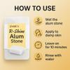 Natural Alum Stone Bar, Fitkari Stone for Skin Tightening and Water Purification, 100g, Pack of 4 view 3