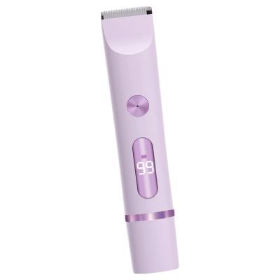 Ladies Electric Shaver for Intimate Areas Design Double Head Trimmer with Skin Protections Travel Friendly Groomer Ceramic Hair Remover