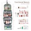 ALMDCNDEQ Toilet bag, makeup bag, storage bag with hooks, toiletry bag, travel bag view 2