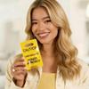 Caution Overstimulated Sign Hair Claw Clip,Hold on Partner Im over Stimulated,A Little Signs to Say I Love You,Funny Yellow Hairs Clips for Thick,Bold Gift for Coworkers and Friends(3PCS-C) view 4