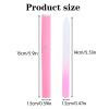 3 Pack Glass Nail Files with Case, Crystal Fingernail File for Women, Double-Sided Glass Files for Natural, Pedicure, Artificial, Fake Nails view 2