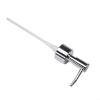 28/400 Thread Lotion Dispenser Pump Head with ABS Plastic and Metal Housing for Bathroom Bottles Gold Silver 1 Piece(Bright silver) view 3