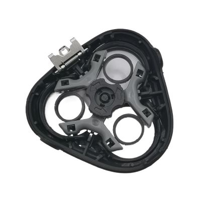 1X Razor Holder +1X Frame Plate Replacement, Compatible For Philips, S3210 S3115 S3115/81 S3122 S3122/55 S3132 S3211 S3211/82 (Side Silver)