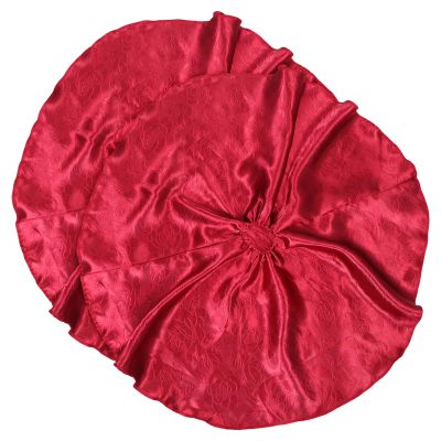 BETOOKY 2pcs Moxa Net Guard and Cage Cover, Edge, Hanging Moxibustion Device Elastic Skirt Wrap for Herbal Wellness Heat Equipment Red