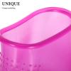 BETOOKY 1 Pair Bathroom Foot Tub: Plastic Shoe Shaped Soaker Basin - Spa Soaking Boots Tub for Home Pedicure Foot Washing Deep Soaking Rosy view 3