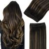 GOO GOO Sew In Hair Extensions Real Human Hair Thick, Add Volume 20In 130g view 1
