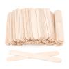 BRRNOO Wooden Wax Sticks Multifunctional Disposable Smooth Wax Applicator Sticks for Hair Removal Waxing Spatulas 100 Pcs Wood view 1