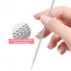 3 Pcs Blackhead Remover Comedone Extractor, Acne Removal Kit, Manual Pimple Popper Tool for Quick and Easy Removal of Pimples, Blackheads on Forehead, Facial and Nose (Needle 3 Pack) view 4