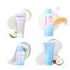 4 Step Coconut Glass Skin Full Korean Skincare Set, Coconut Jelly Pudding Pore Cleanser, Rice Milk Toner, Water Glow Calming Serum, Barrier Cream Full Set view 1