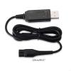 4.3V USB A00390 Charger Power Cord AdaptorCompatible For PhilipsCompatible For NorelcoOneBlade QP2520 QP2521 QP2523 QP2510 / 11 Shaver view 2
