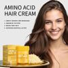 2PCS Amino Acid Hair Cream for Dry Damaged Hair  Revitalize, Soften, Smooth and Moisturize view 3