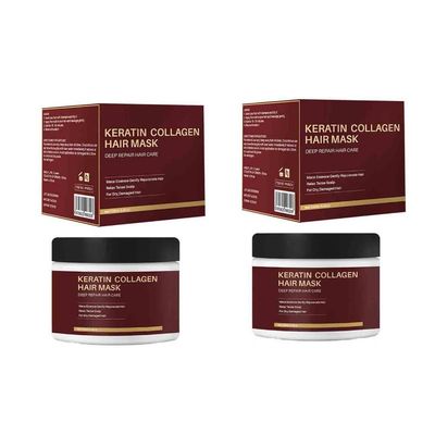 2pcs Keratin Moisturizing Hair Mask Repair Damaged Scalp Relieve Hair knot Improve Drying Soft Smooth Care Damaged Hair Conditioner
