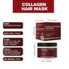 2pcs Keratin Moisturizing Hair Mask Repair Damaged Scalp Relieve Hair knot Improve Drying Soft Smooth Care Damaged Hair Conditioner view 2
