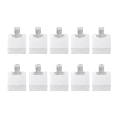 10PCS Travel Bag Cosmetic Lotion Shower Shampoo Refillable Container Small