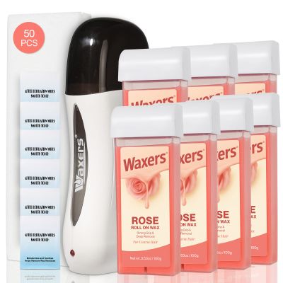Waxers Roll on Wax Kit, Waxing Kit for Women & Men