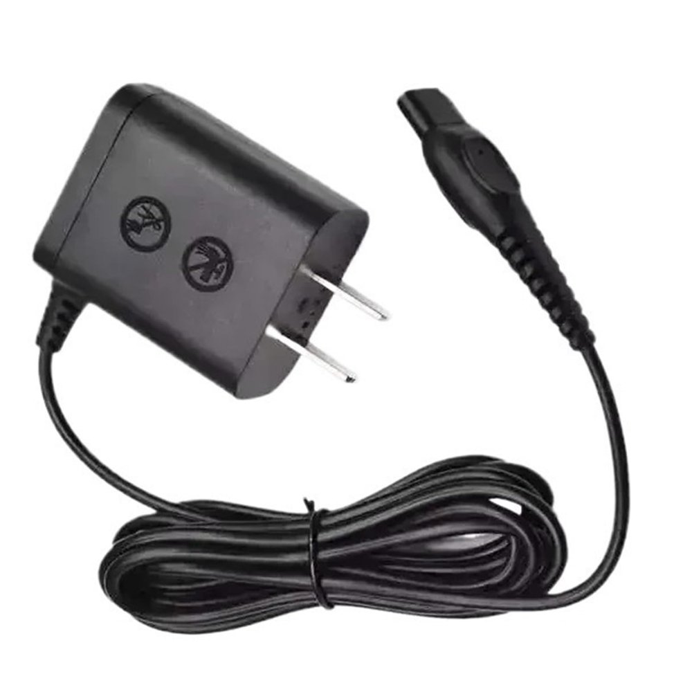 15V 5.4W 2 Prong EU Wall Plug AC Power Shaver Adapter ChargerCompatible for PhilipsCompatible for Norelco HQ8505 HQ8500 HQ6070 HQ6075 HQ6090(US)