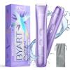 BYART Dual Head Bikini Trimmer for Women - Purple and Pink view 2